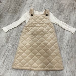 Hadas. Jumper is size 3. Shirt is 18/24 months.